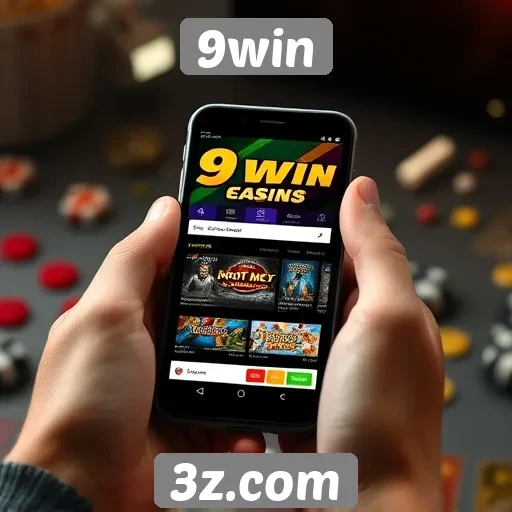 Facilidade de navegação em dispositivos móveis no 9win